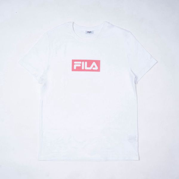 Fila Tričká Damske Biele / Ruzove - Charlotte Oversized Vypredaj - Slovakia 94705-UJIA